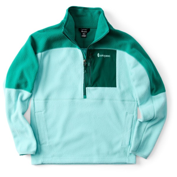 Cotopaxi Abrazo Fleece Half-Zip Jacket Fleecepullover Women (Größe S |türkis)
