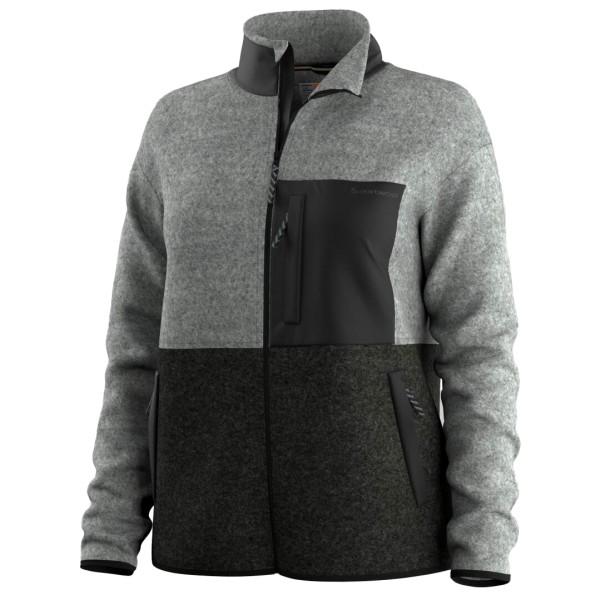 Smartwool Women’s Second Cut Fleece Jacket Fleecevest Zwart