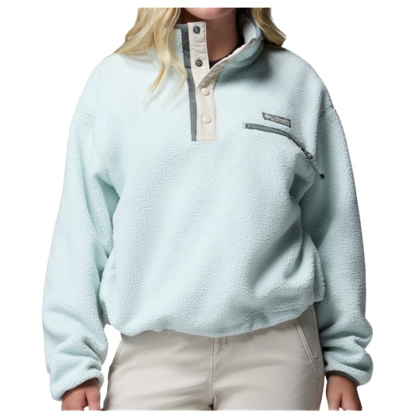 Columbia Women’s Helvetia II Cropped Half Snap Fleece Fleecetrui Grijs