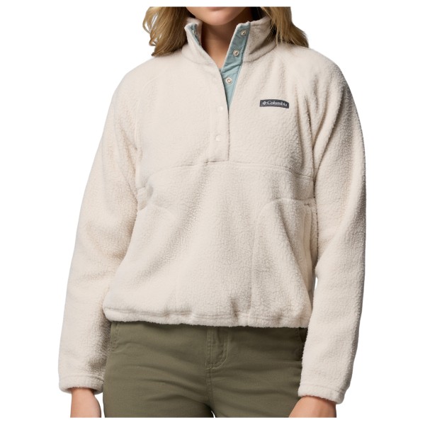 Columbia - Women's Jasper Ridge Pebbled Fleece Half Snap - Fleecepullover Gr M beige