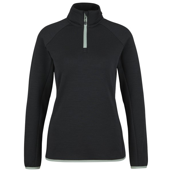 Heber Peak MerinoBlend SaplingHe II Half Zip Pullover Damen (Gr S |schwarz)