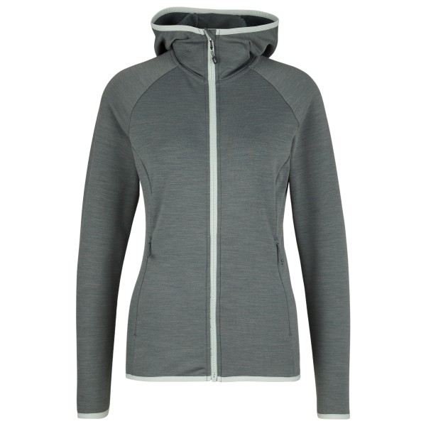 Woll- & Merinojacke Heber Peak MerinoBlend SaplingHe. II Zip Hoody Damen (Gr XXL |grau)