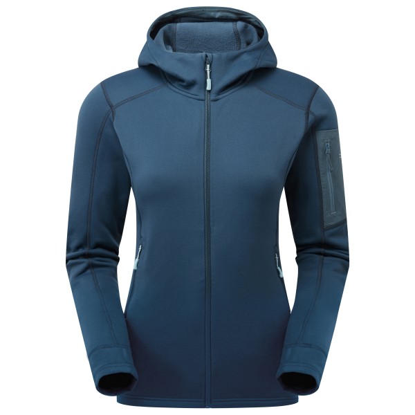 Rab Modulus Hoody Fleecejacke Women (Gr 38 |blau)