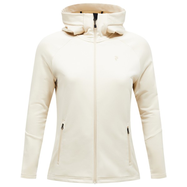 Peak Performance Women’s Rider Essentials Zip Hood Fleecevest Beige