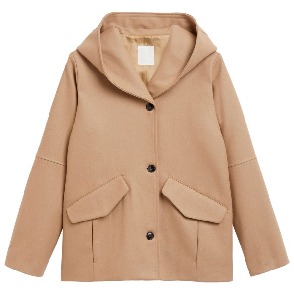 Woll- & Merinojacke Elvine Velda Damen (Gr S |beige)