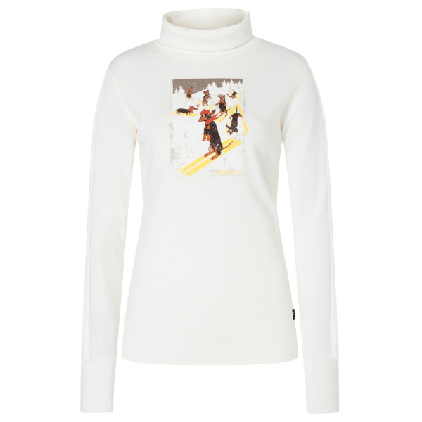 super.natural – Women’s Dachshund Roll Neck – Trui maat M, Wit