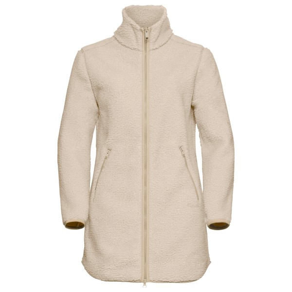 Jack Wolfskin Women’s High Curl Coat Fleecevest Beige