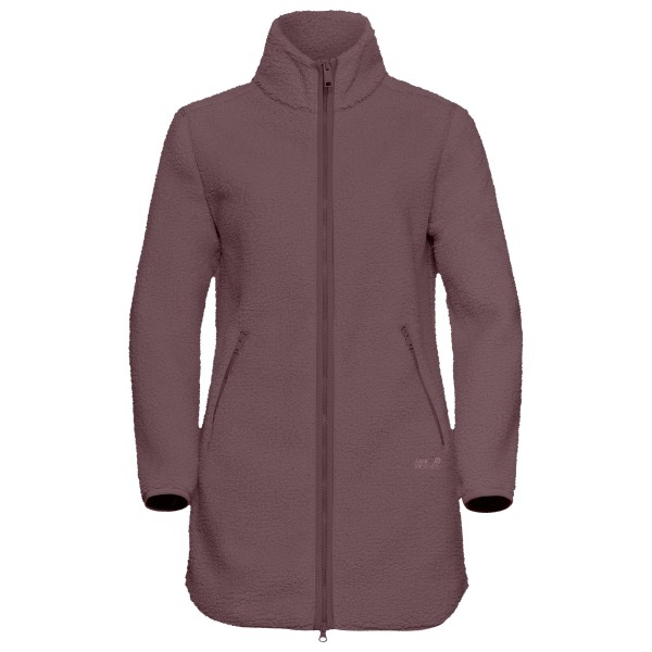 Jack Wolfskin Women’s High Curl Coat Fleecevest Purper
