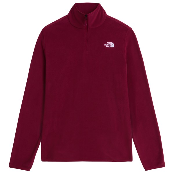 The North Face Women’s Glacier Fleece 1/4 Zip Jacket Fleecetrui Rood