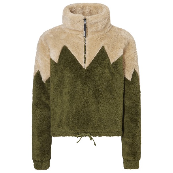 Rehall – Women’s Lauren – Fleecetrui maat L, Olijfgroen