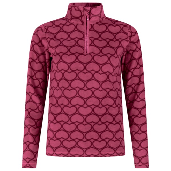 Protest Women’s PRTRefuzzy 1/4 Zip Active Top Fleecetrui Rood