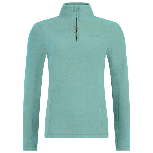 Protest Women’ PRTRemutez 1/4 Zip Active Top Fleecetrui turkoois Turquoise