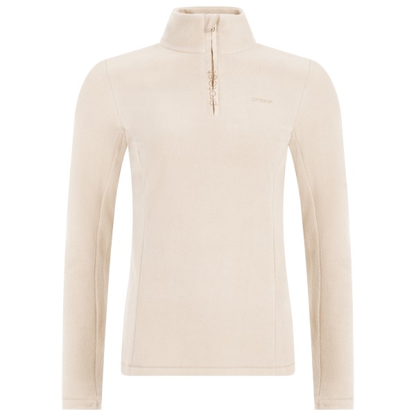 Protest Women’s PRTRemutez 1/4 Zip Active Top Fleecetrui Beige
