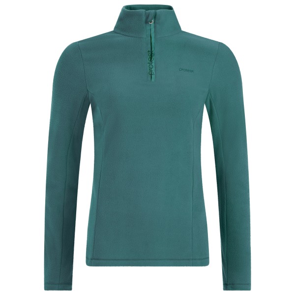 Protest Women’s PRTRemutez 1/4 Zip Active Top Fleecetrui turkoois Turquoise