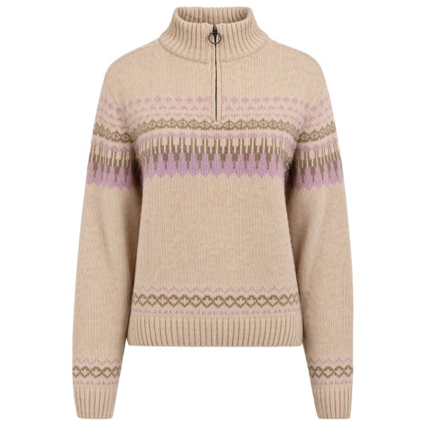 The Mountain Studio Women’ Ski Lambswool Sweater Merinotrui Beige