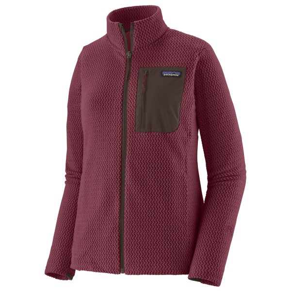 Patagonia Women’s R1 Air Jacket Fleecevest Rood