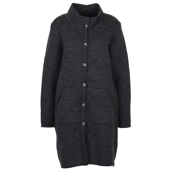 Albmerino Oversize Mantel Uni Mantel Damen (Gr 44/46 |schwarz)