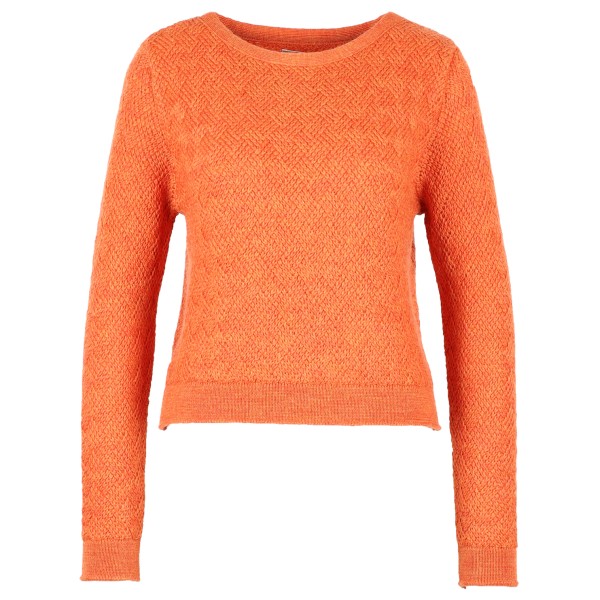 Flomax Kurzpulli Leni Wollpullover Women (Gr L |orange)