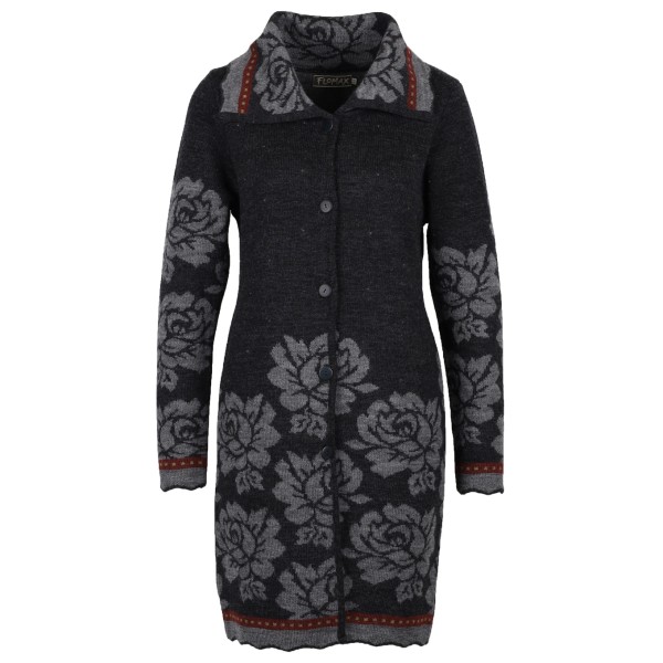 Flomax – Women’s Strickmantel Mary – Wolljacke Gr 40/42 schwarz