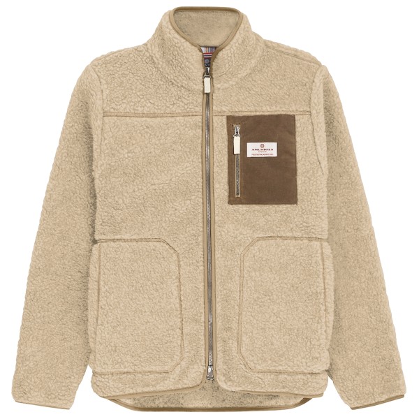 Amundsen Sports – Women’s Heroes Wool Fleece Jacket – Fleecevest maat XS, Beige