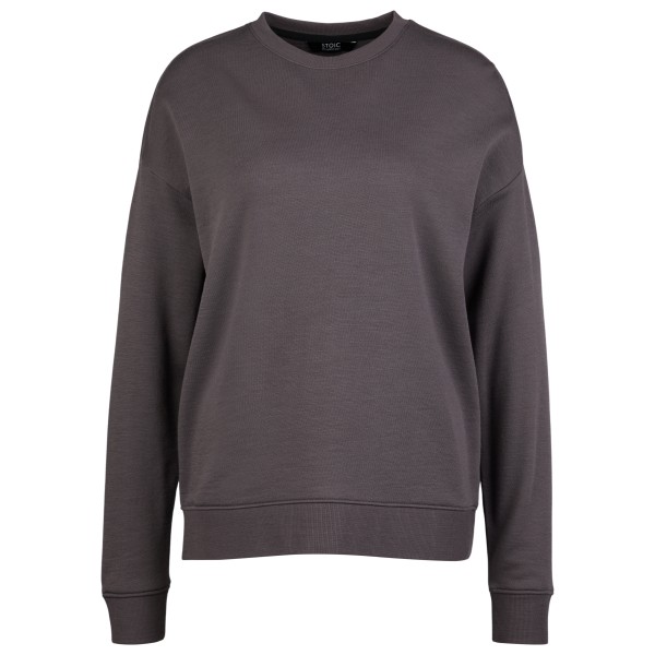 Stoic MerinoFleece240 MMXXPersberg Crew Merinopullover Damen (Gr XS |grau)