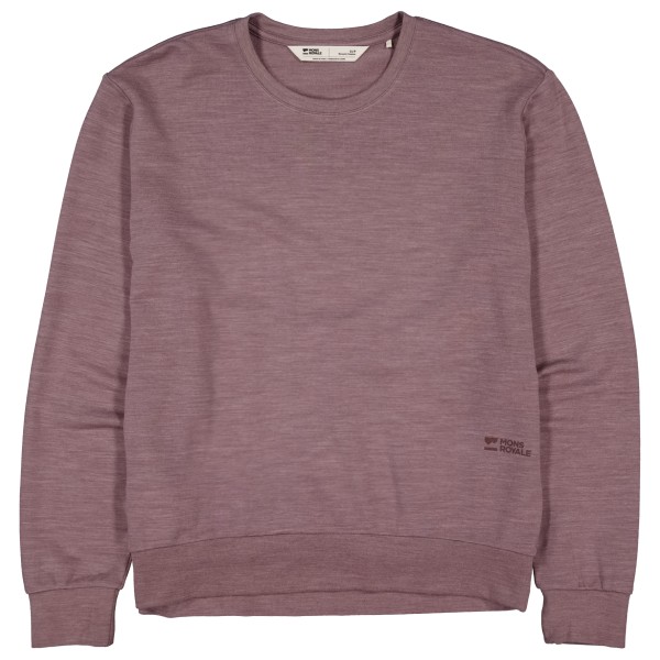 Mons Royale Women’s Horizon Merino Crew Merinotrui Bruin