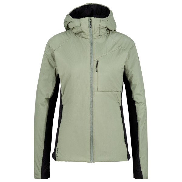 Stoic MountainWool60 JokkmokkSt. Hybrid Hoody Isolationsjacke Damen Wandern (Gr 3XL |oliv)
