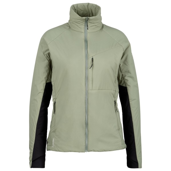 Stoic – Women’s MountainWool60 JokkmokkSt. Hybrid Jacket – Isolatiejack maat L, Olijfgroen