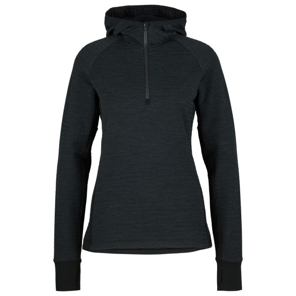 Stoic - Women's MerinoFleece260 FlenSt. Half Zip with Hood - Merinohoodie