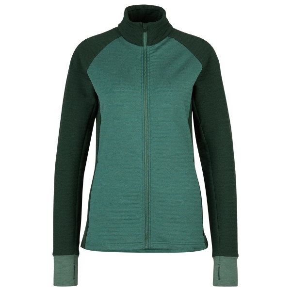 Stoic MerinoFleece260 FlenSt. Jacket Merinojacke Women (Gr 3XL |grün)