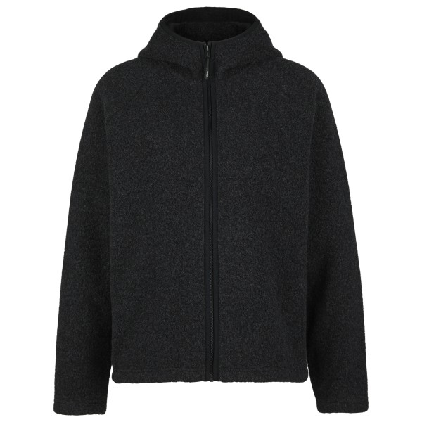 Stoic Women’s MerinoPile RissnaSt. II Zip Hoody Merinohoodie Zwart