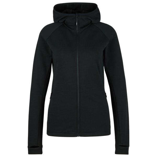 Stoic MerinoWaffleFleece320 NorrdalSt Zip Hoody Zip-Hoodie Damen (Gr S |schwarz)