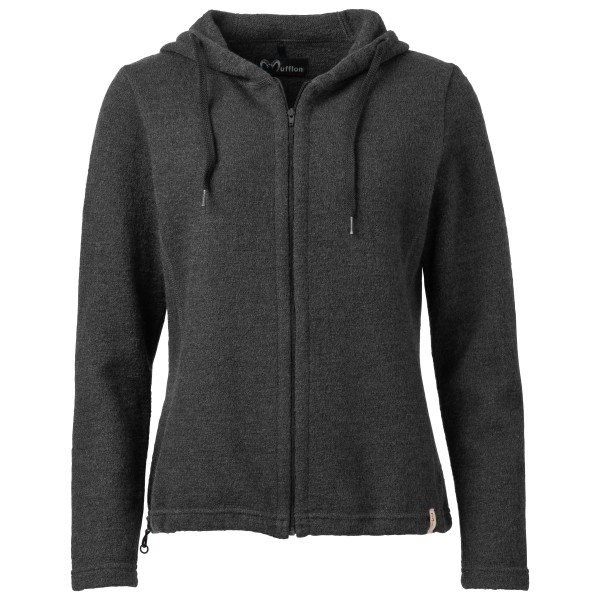 Mufflon Women’s Kalea Merinohoodie Zwart