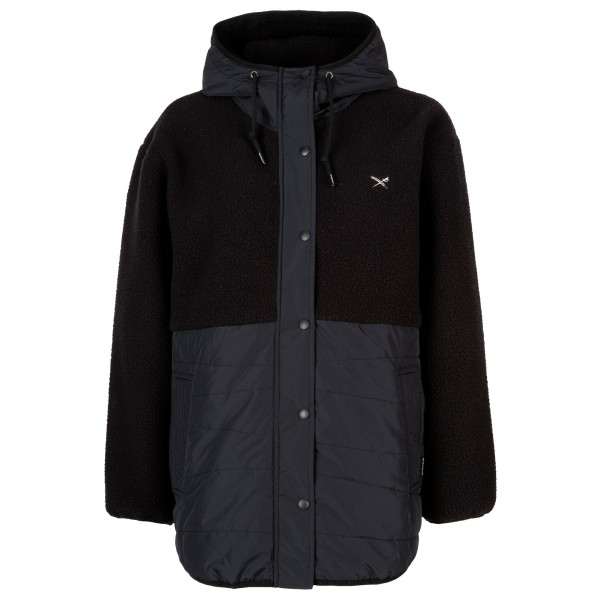 Iriedaily Women’s Arctik Long Jacket Fleecevest Zwart