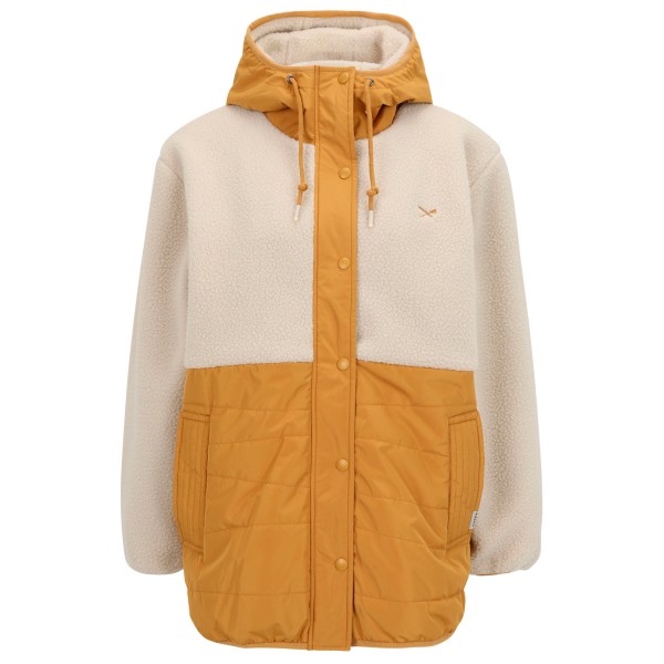 Iriedaily Women’s Arctik Long Jacket Fleecevest Beige