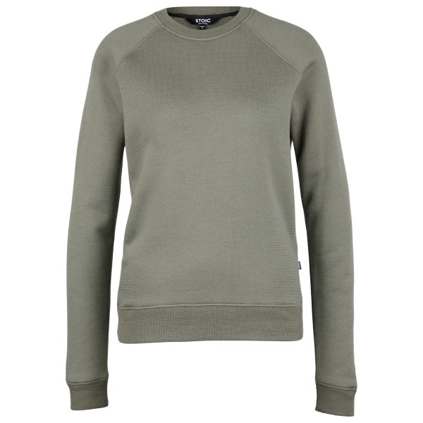 Woll- & Merinopullover Stoic MerinoFlatFleece240 SolbergSt. Crew Damen (Gr S |grau/oliv)
