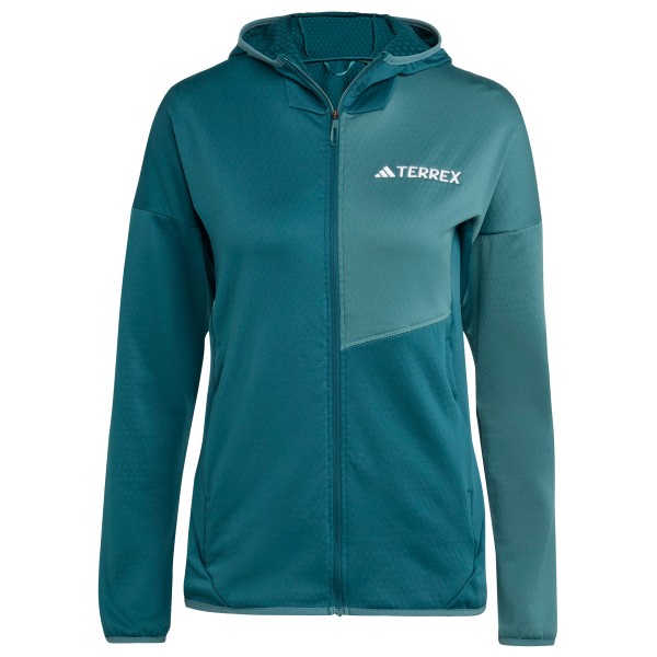 adidas Terrex Terrex Xperior Climawarm LT Fleece Fleecejacke Damen (Gr S |blau/türkis)