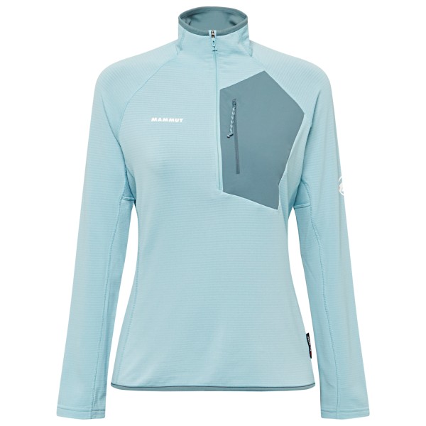 Mammut Women’s Aenergy Light Midlayer Half Zip Pull Fleecetrui Blauw