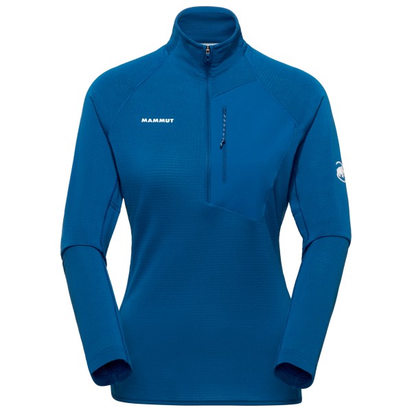 Mammut - Women's Aenergy Light Midlayer Half Zip Pull - Fleecepullover Gr M blau