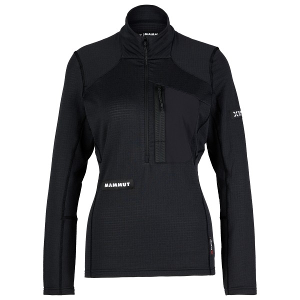Mammut – Women’s Eiger Nordwand Advanced FL Half Zip Pull – Fleecetrui maat M, Zwart