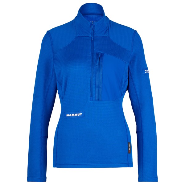 Mammut – Women’s Eiger Nordwand Advanced FL Half Zip Pull – Fleecetrui maat XL, Blauw