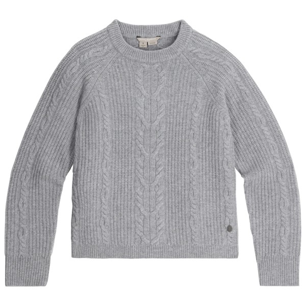 Royal Robbins Women’ Rockcraft Cable Crew Merinotrui Grijs