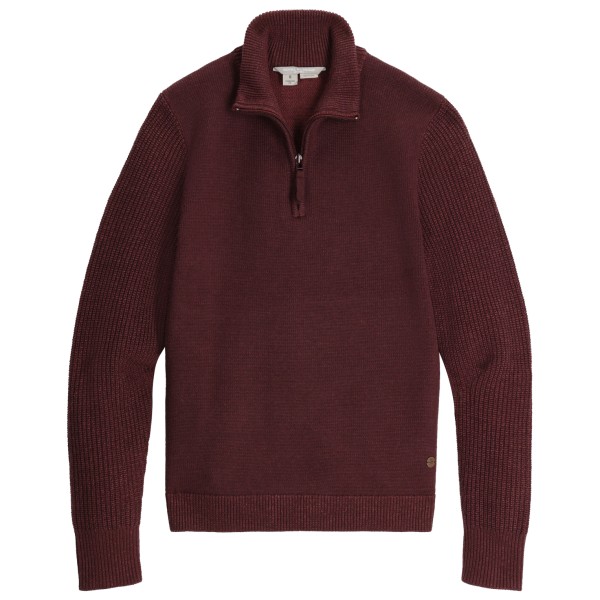 Royal Robbins Westlands 1/4 Zip Merinopullover Women (Gr XL |rot)