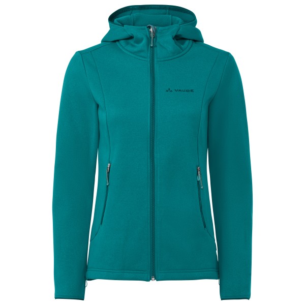Vaude Women’s Idris Fleece Hoody Fleecevest turkoois Turquoise