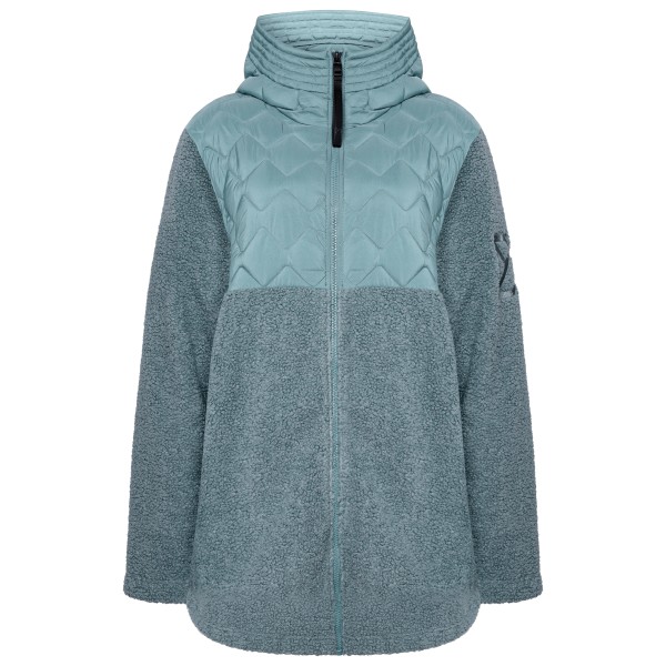 Didriksons Women’s Bibi Fullzip 2 Fleecevest /turkoois Grijs
