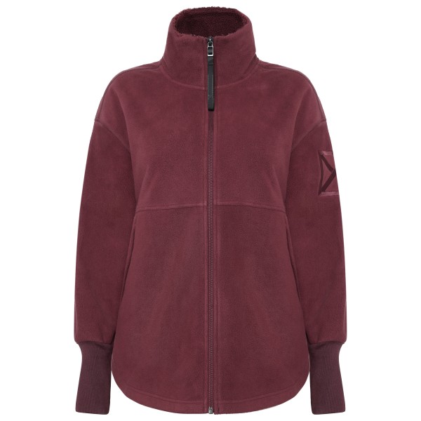 Didriksons Women’s Ronja Fullzip Fleecevest Rood