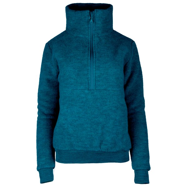 Reiff Fleecetroyer Geli Merinopullover Damen Wandern (Gr XS |blau)