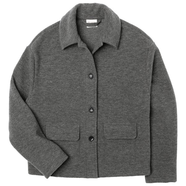 Engel Jacke Merinojacke Damen (Gr 46/48 |grau)