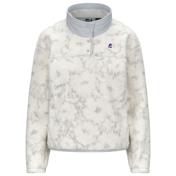 K-Way - Women's Benedicte Orsetto Print - Fleecejacke Gr XL grau/weiß