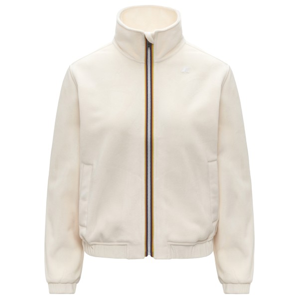 Fleecejacke K-Way Viviette Velour Polar Damen (Gr XL |beige)